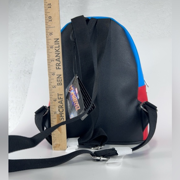NWT Marvel Studios Ms Marvel Loungefly Mini Backpack - Picture 3 of 5